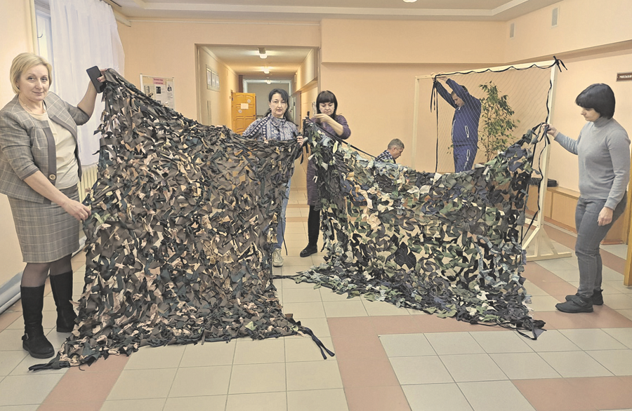 Ни дня без помощи нашим защитникам (газета «Заветы Ильича» от 16.02.2023)